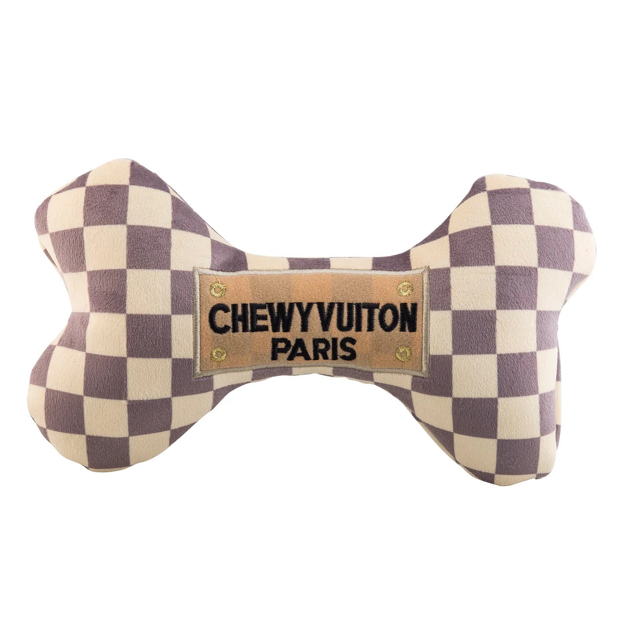 HDD Chewy Vuiton Bone Dog Toy WHITE - XL