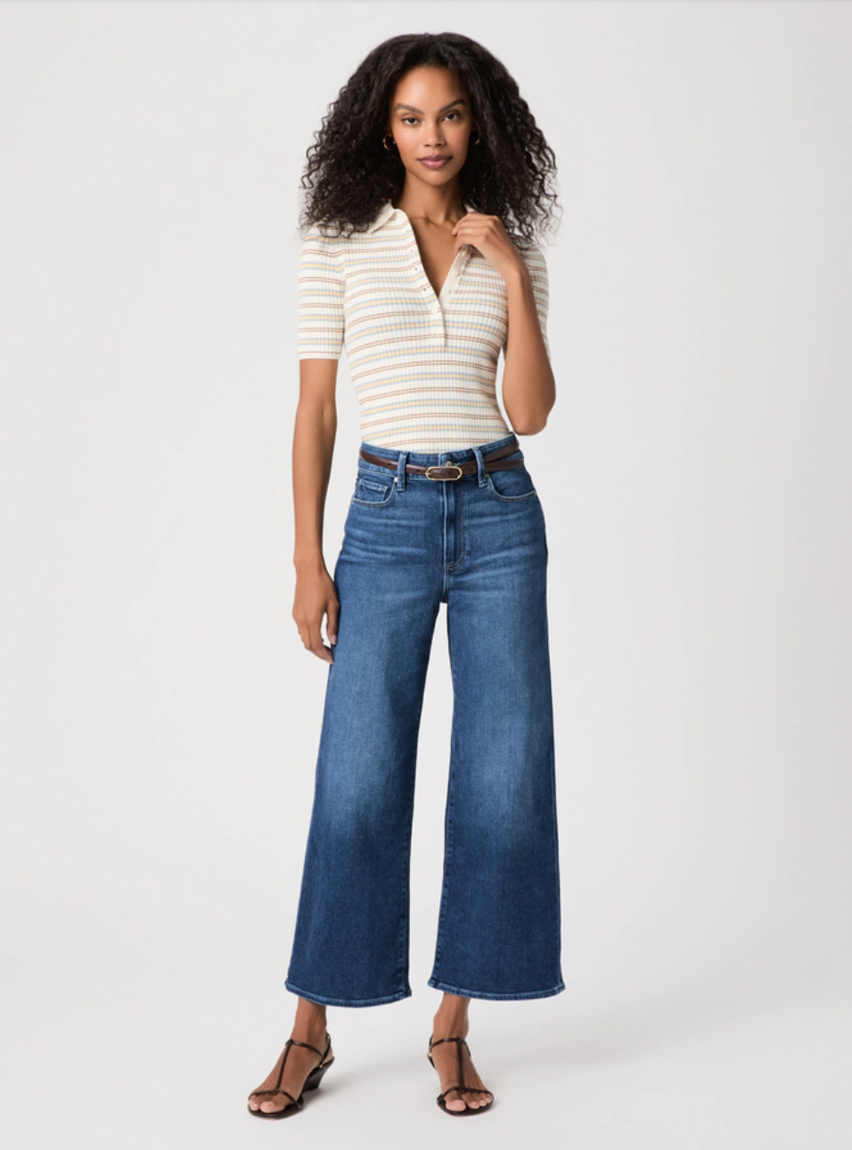 PA Anessa Wide Leg Jean BEACHLINE