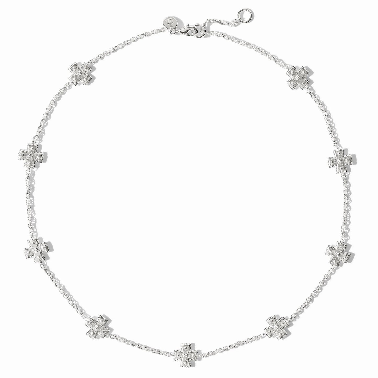 JV Canterbury Delicate Station Necklace SILVER