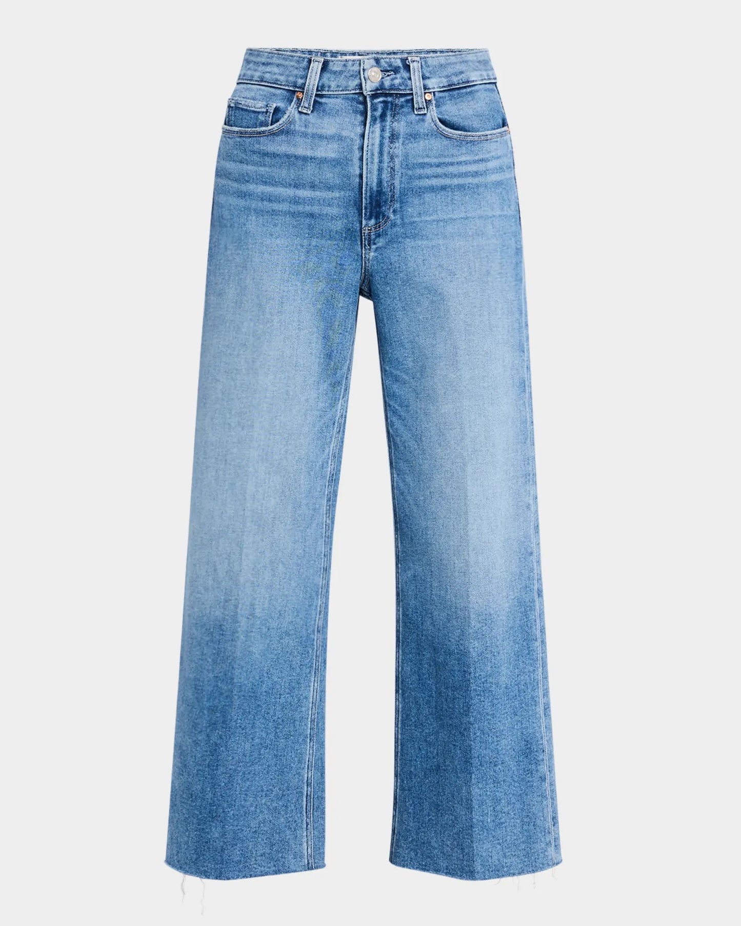 PAIGE Anessa Cropped Raw Hem - BEBOP