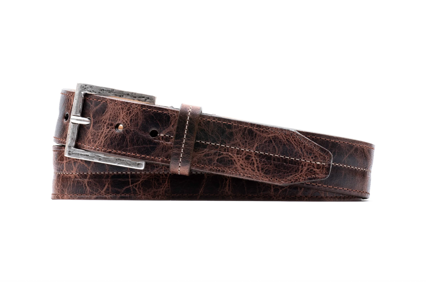 MD Austin Belt 42261 ACORN ITALIAN SADDLE