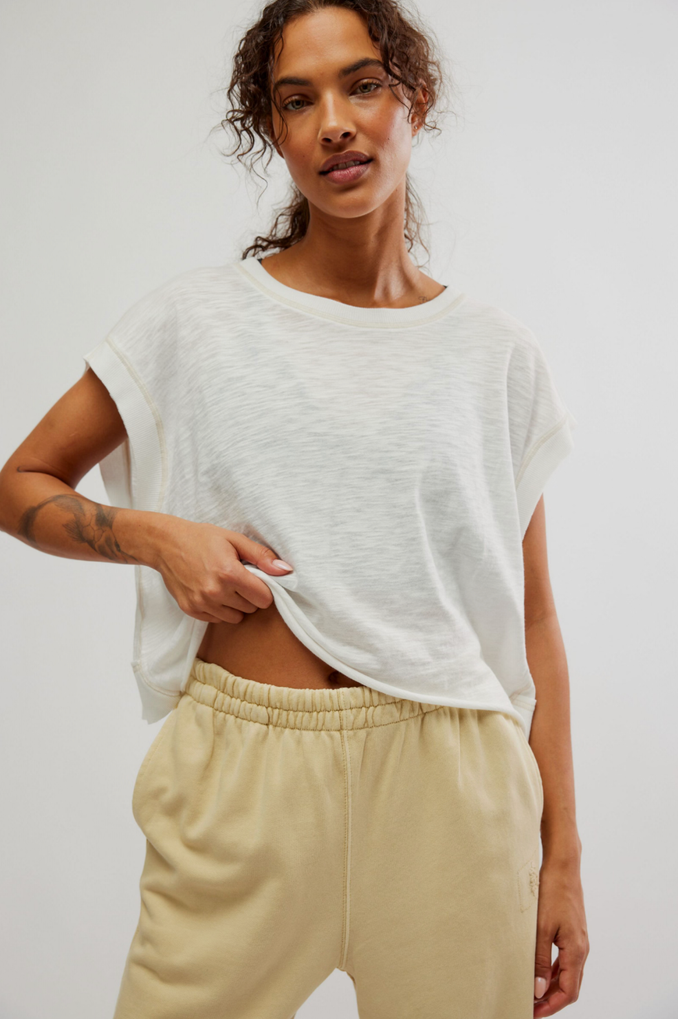 FP My Time Tee SS WHITE