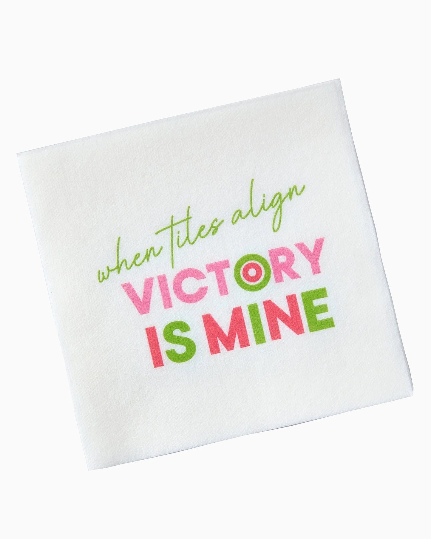 OMM Victory Napkins WHITE