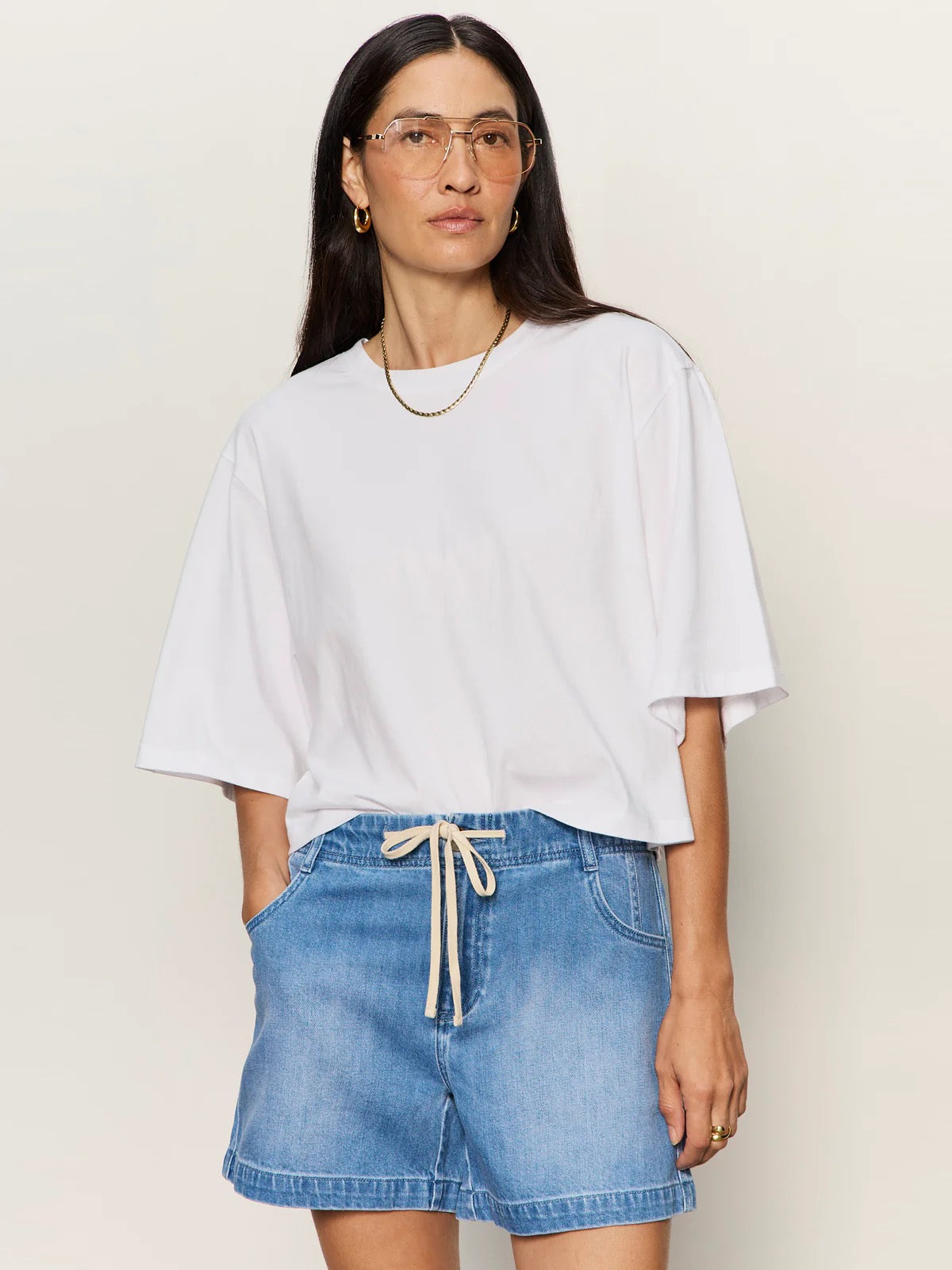 SA Belle Tee WHITE