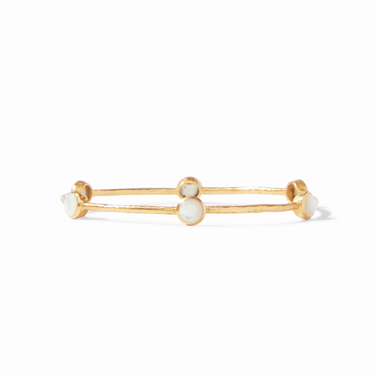 JV Milano Bangle GOLD MOTHER OF PEARL - S