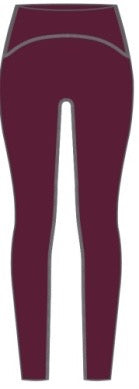 SPANX 7/8 Leggings - PLUM BERRY