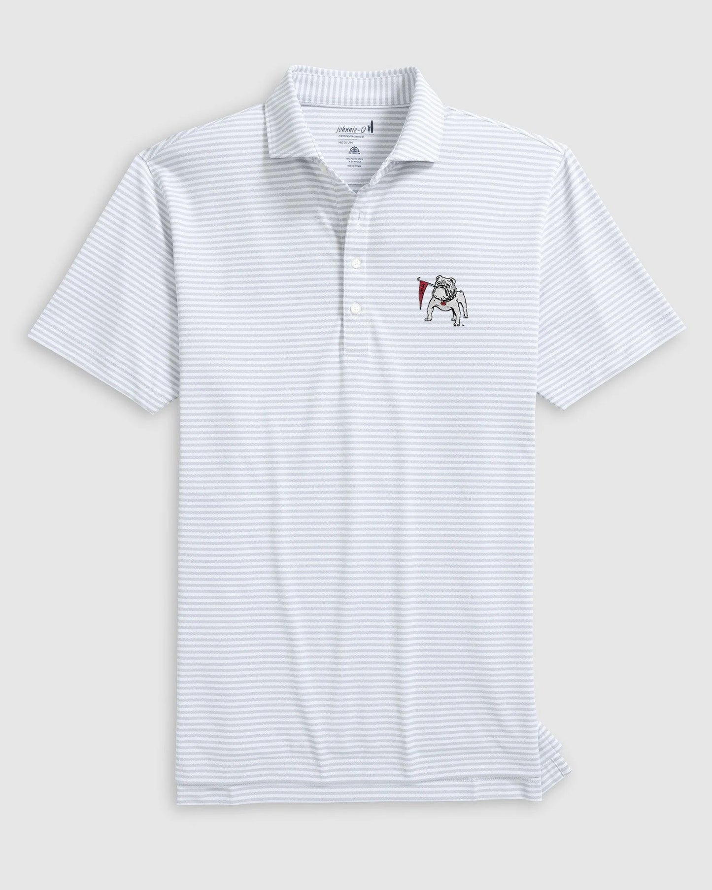 johnnie-O Stetsons Performance Polo UGA - SEAL