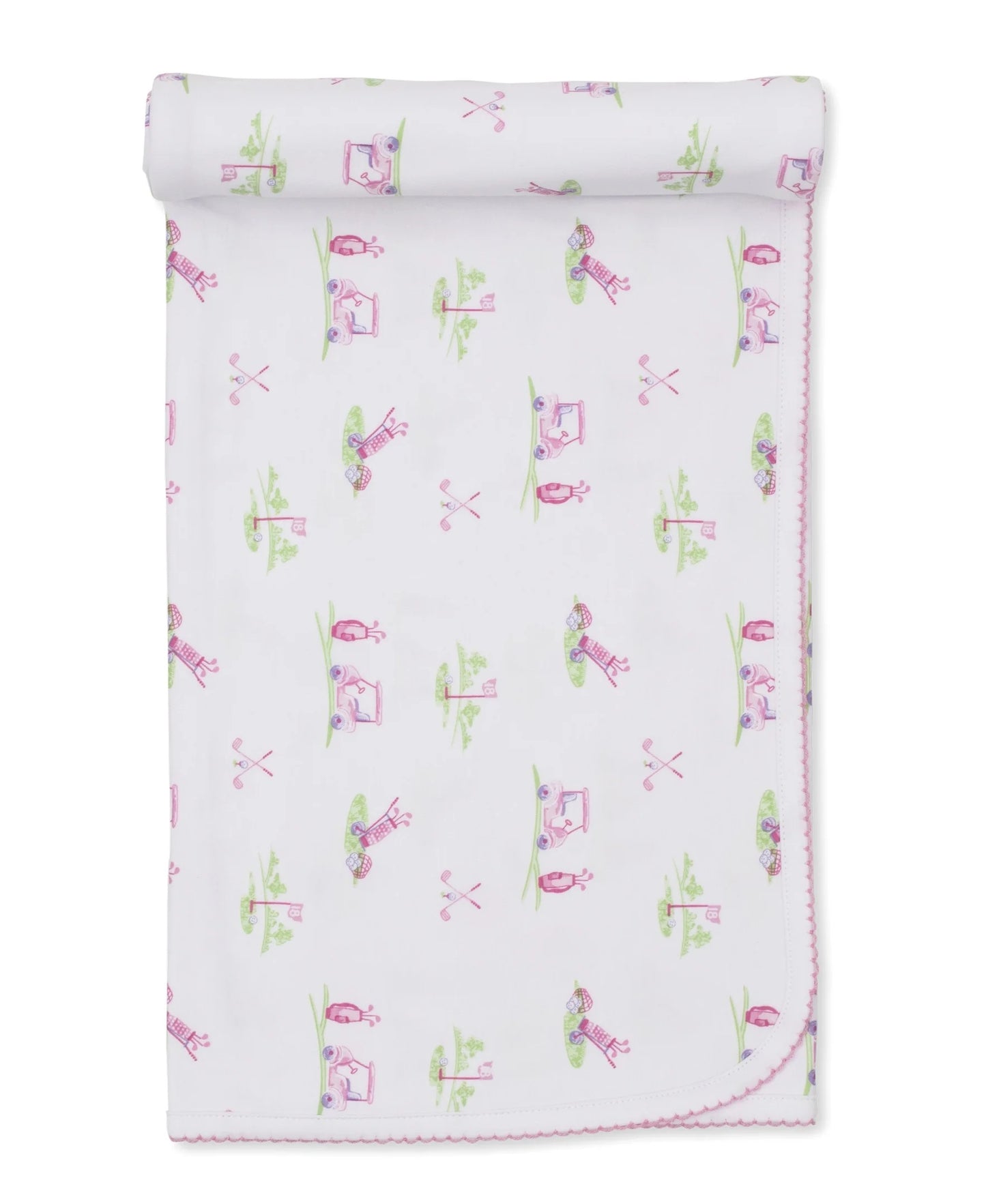 KK Fairway Foursome Blanket LIGHT BLUE