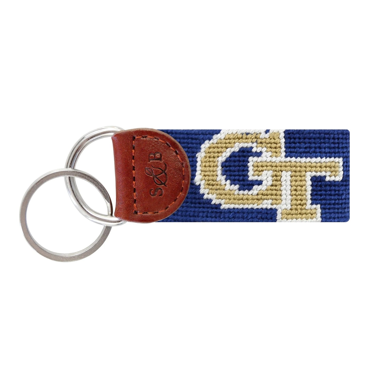 Smathers & Branson Georgia Tech Key Fob - NAVY
