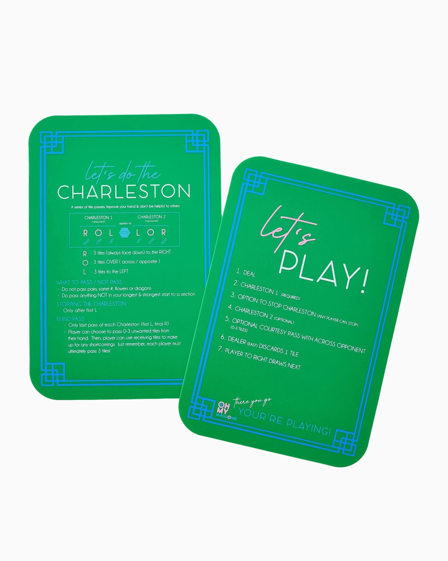 Oh My Mahjong Shuffler - GREEN