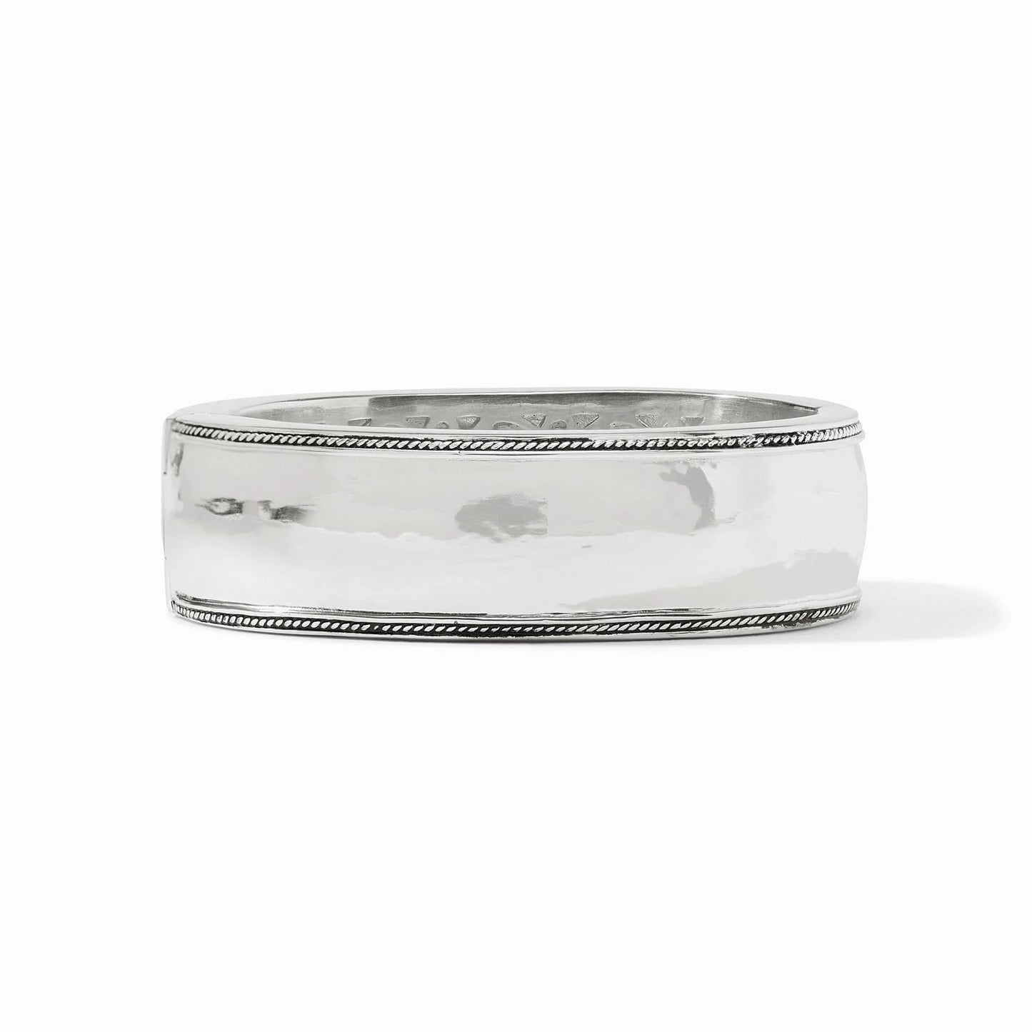 JV Cannes Statement Hinge Bangle SILVER - OS