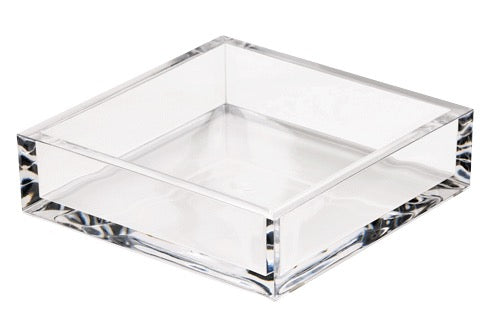 Caspari Luncheon Holder - CRYSTAL ACRYLIC