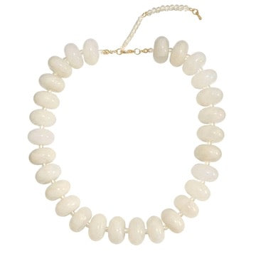 GE Bailey Beaded Necklace CREAM