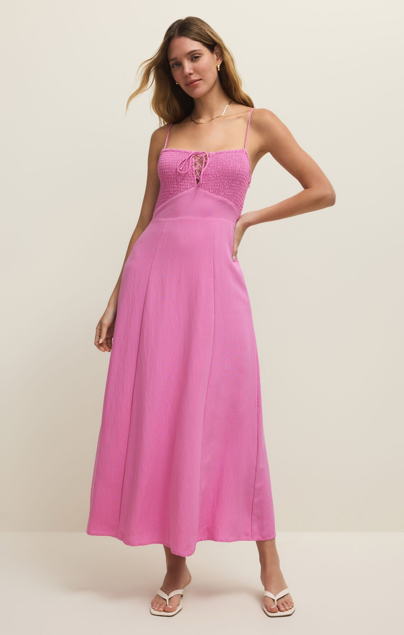 Z Supply Granada Maxi Dress - SPANISH ROSE