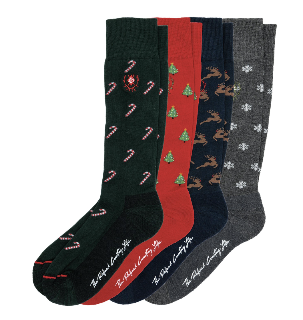 MD Country Christmas Four Pack 8800500 HOLIDAY - OS