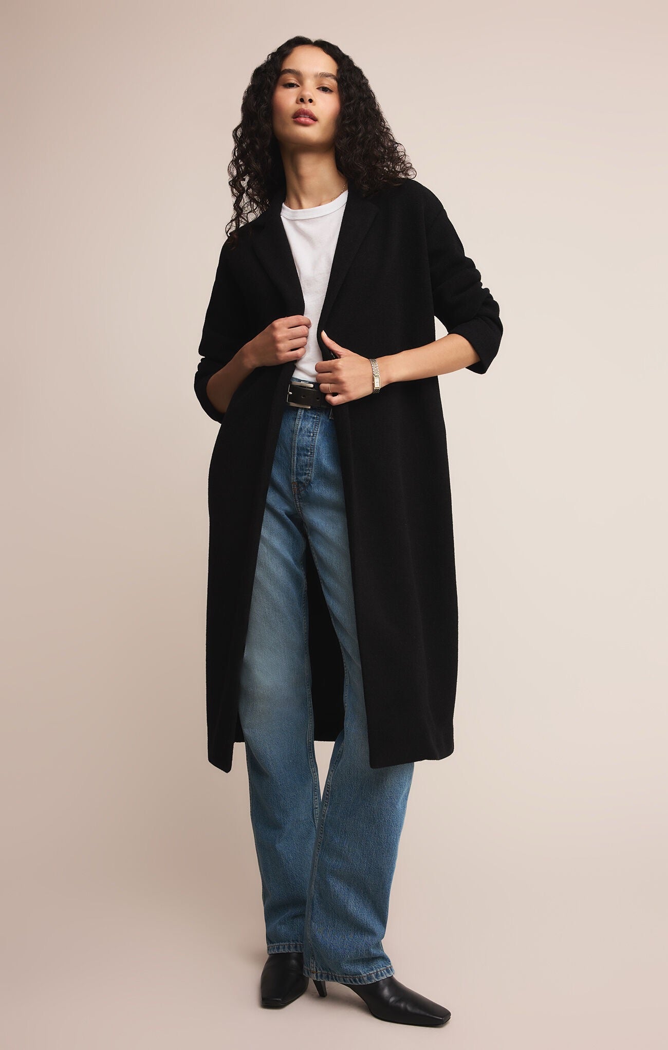 ZS Mason Coat BLACK