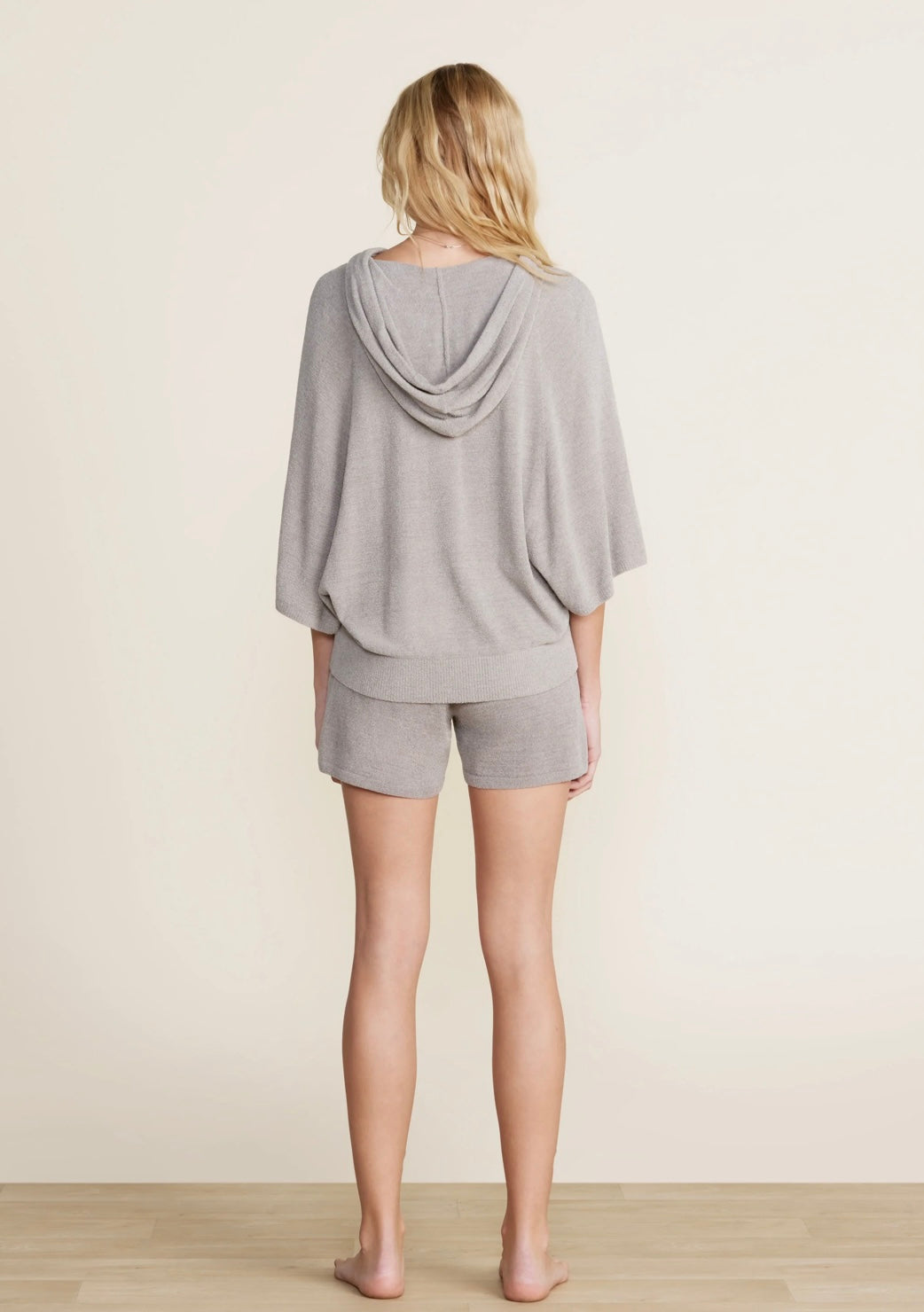 Barefoot Dreams CCUL Bell Sleeve Hoodie PEWTER