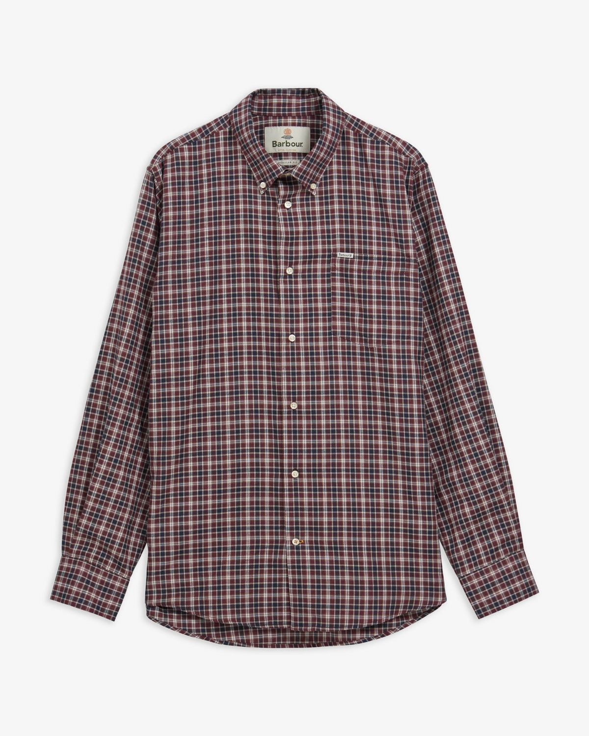 BA Dishford Thermo-Weave Shirt DARK BORDEAUX