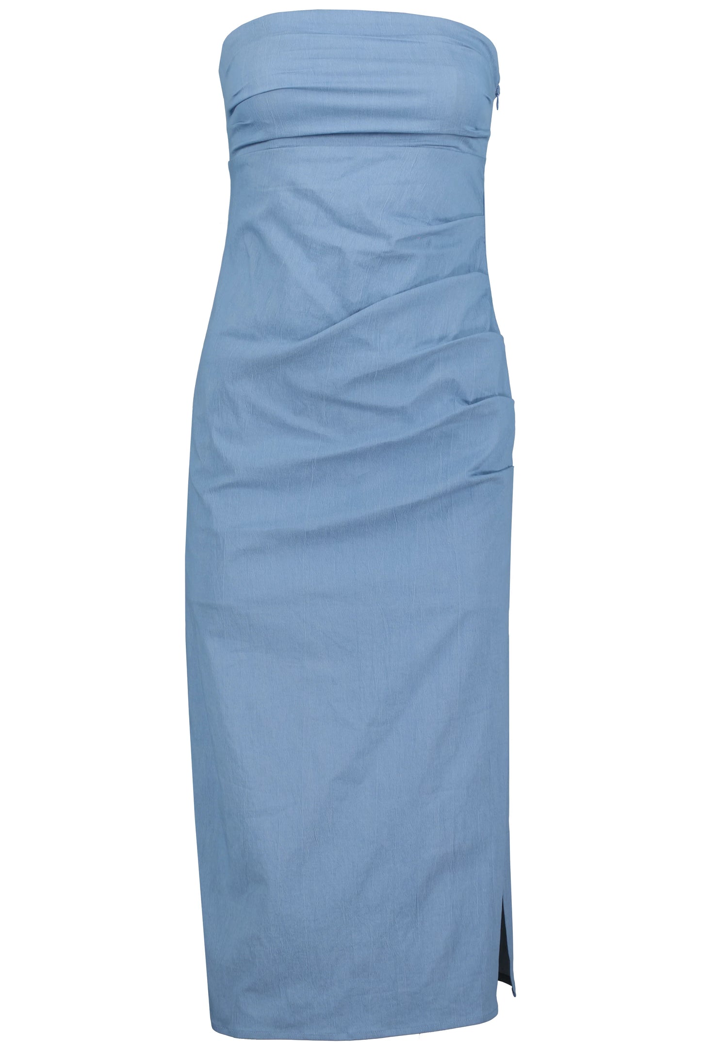 Bishop & Young Naomi Strapless Dress - SUNWASHED BLUE