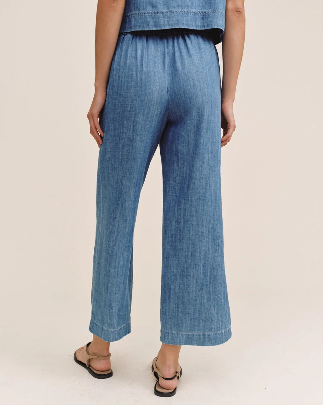 BDA Clean Waist Denim Pant ISLAND BLUE WASH
