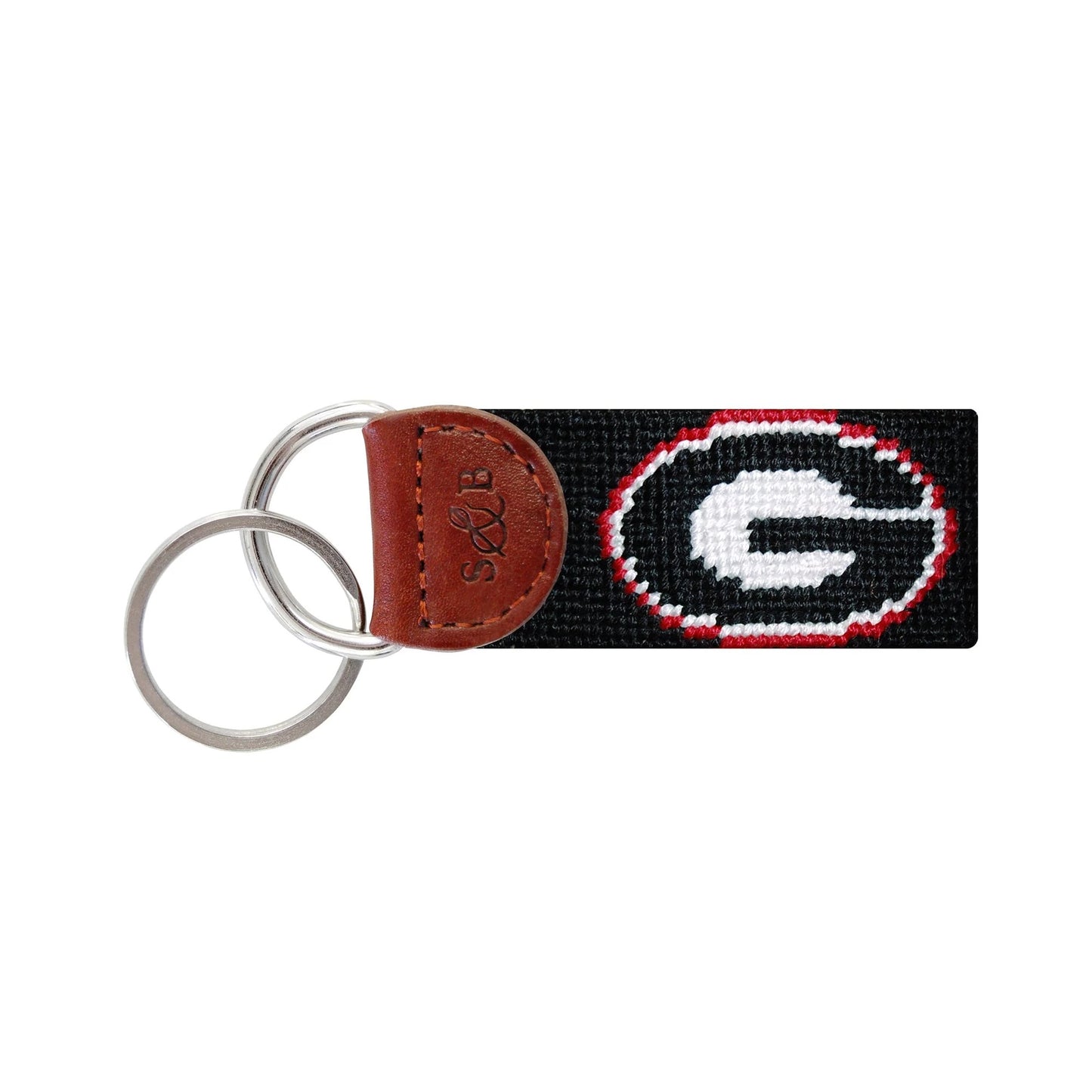Smathers & Branson Georgia G Key Fob - BLACK