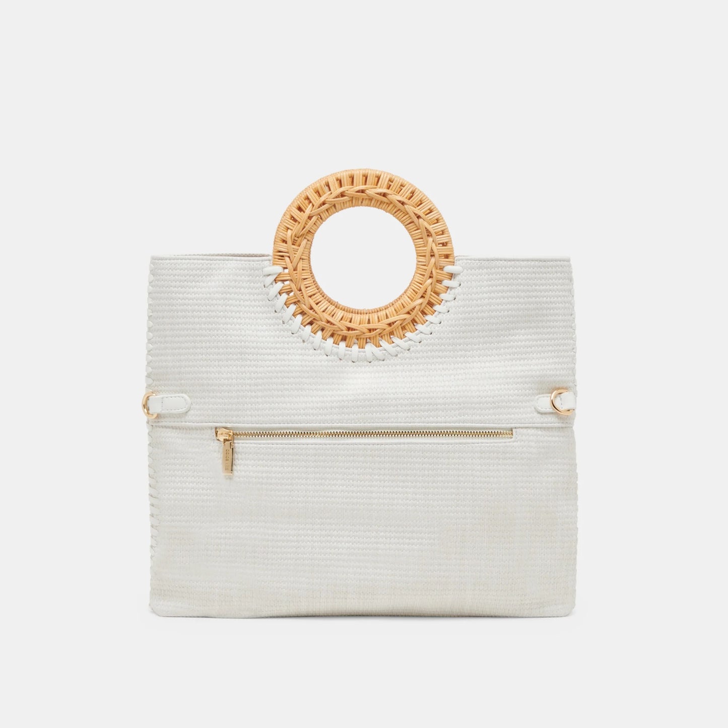 Dolce Vita Lilah Clutch Handbag - WHITE