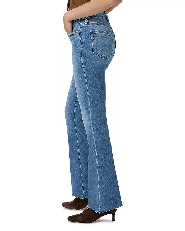Paige High Rise Laurel Canyon 32" Boot Cut Raw Hem - MESMERIZE