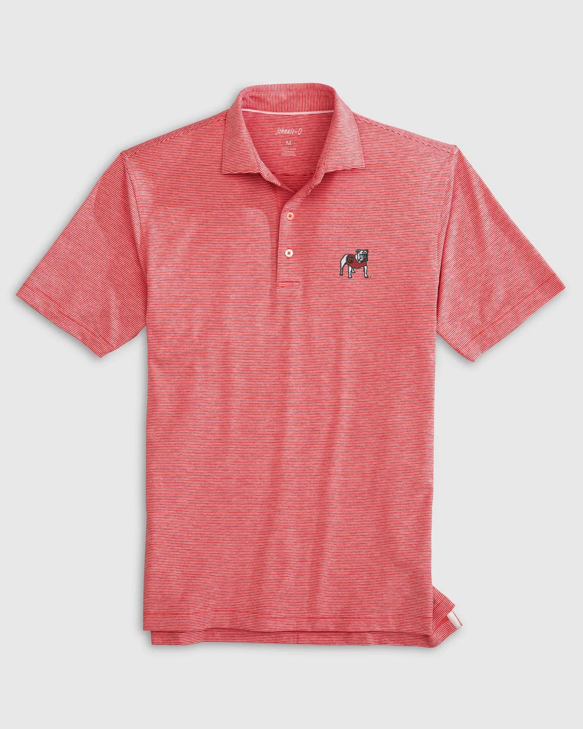 johnnie-O Lyndon Performance Polo UGA - RED1