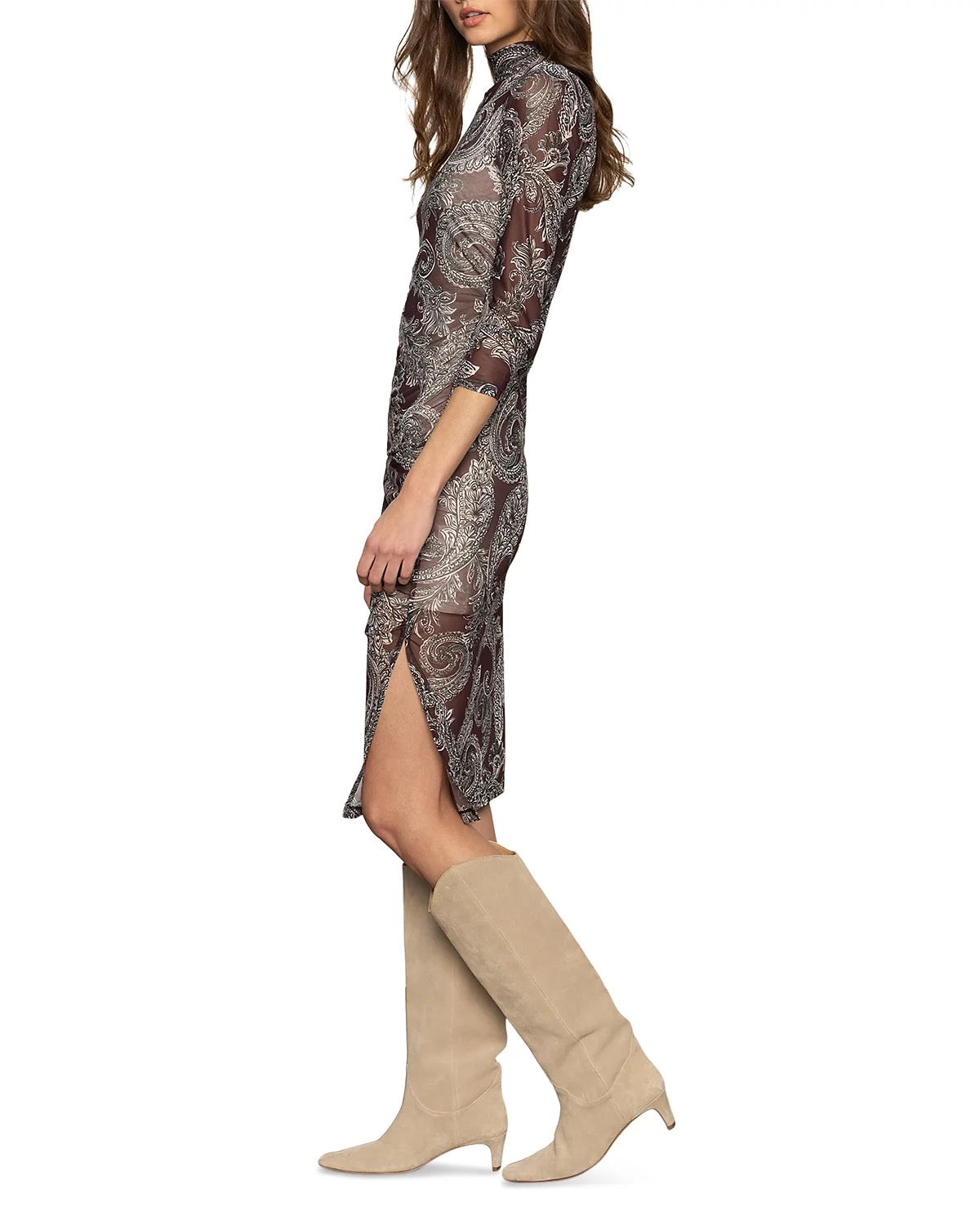 Sanctuary Night Out Mock Dress - MINERAL PAISLEY