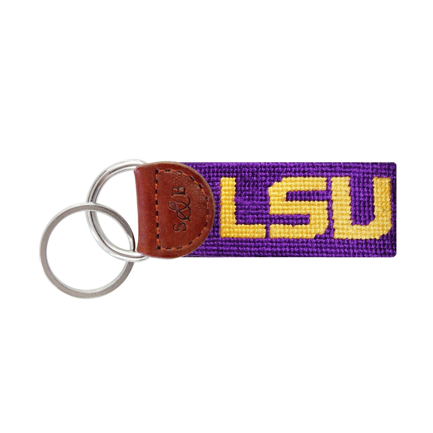 Smathers & Branson LSU Key Fob - PURPLE