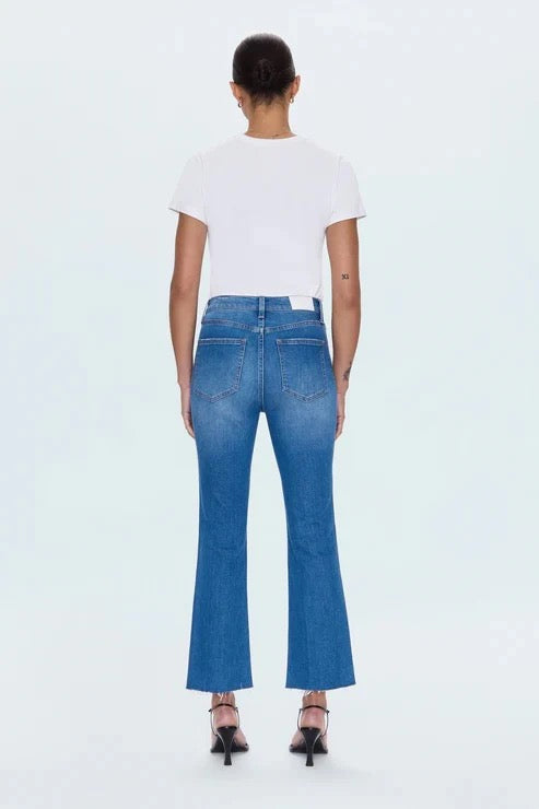 Pistola Lennon High Rise Crop Boot - AMI