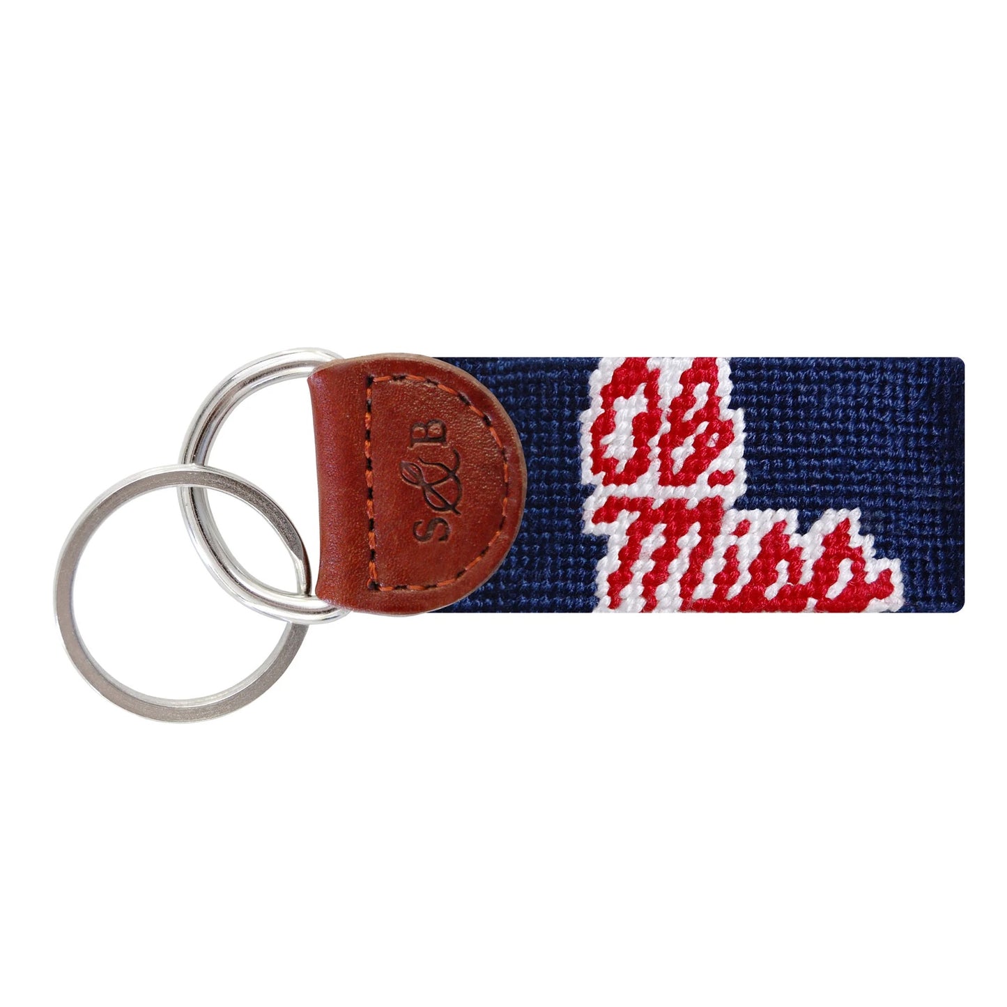 Smathers & Branson Ole Miss Key Fob - DARK NAVY