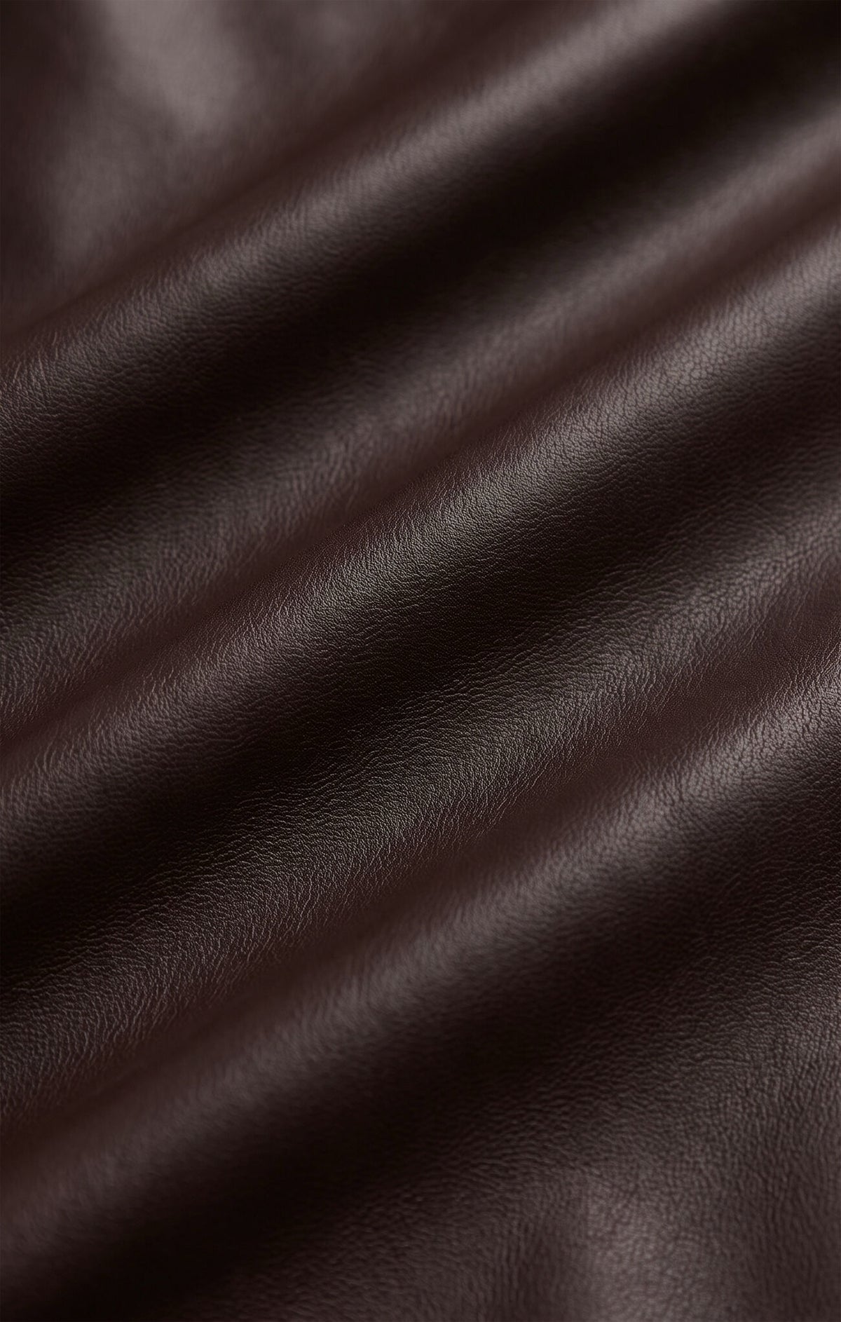 Z Supply Roux Leather Mini Skirt - DARK CHOCOLATE
