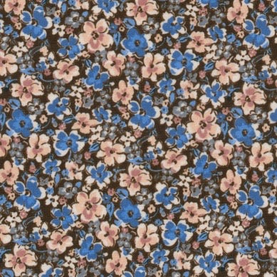 Scott Barber Canclini Floral Print - BLUE