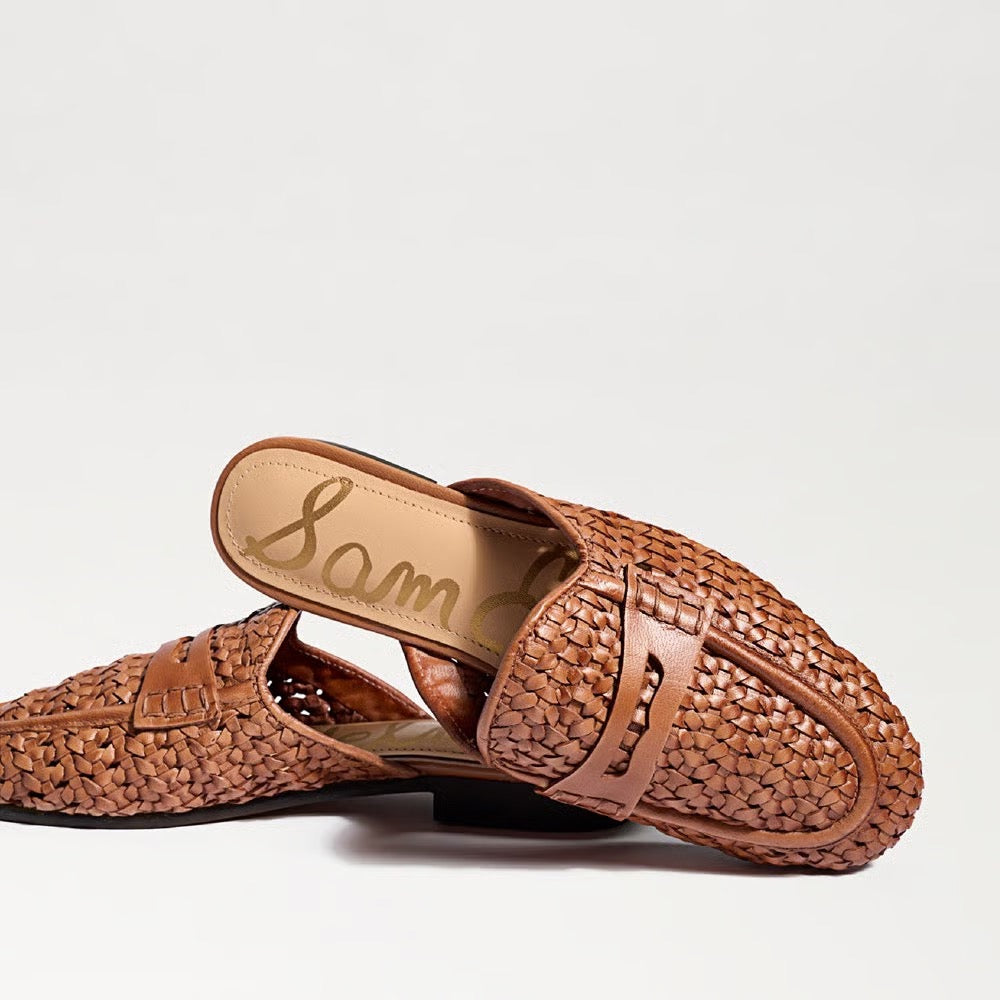 Sam Edelman Tullie Woven Mule - SADDLE LEATHER