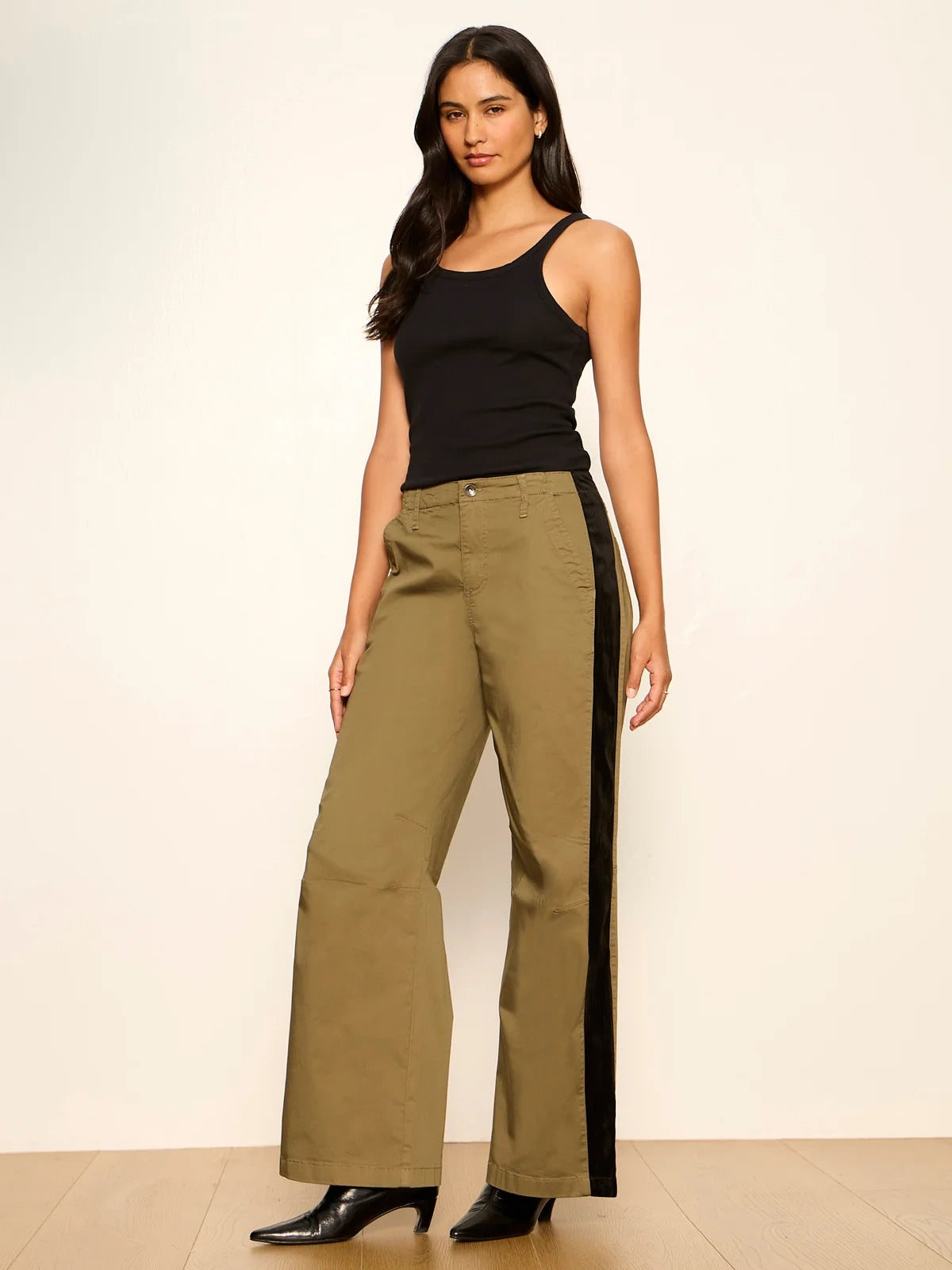 Sanctuary Front Row Pant - VINTAGE OLIVE