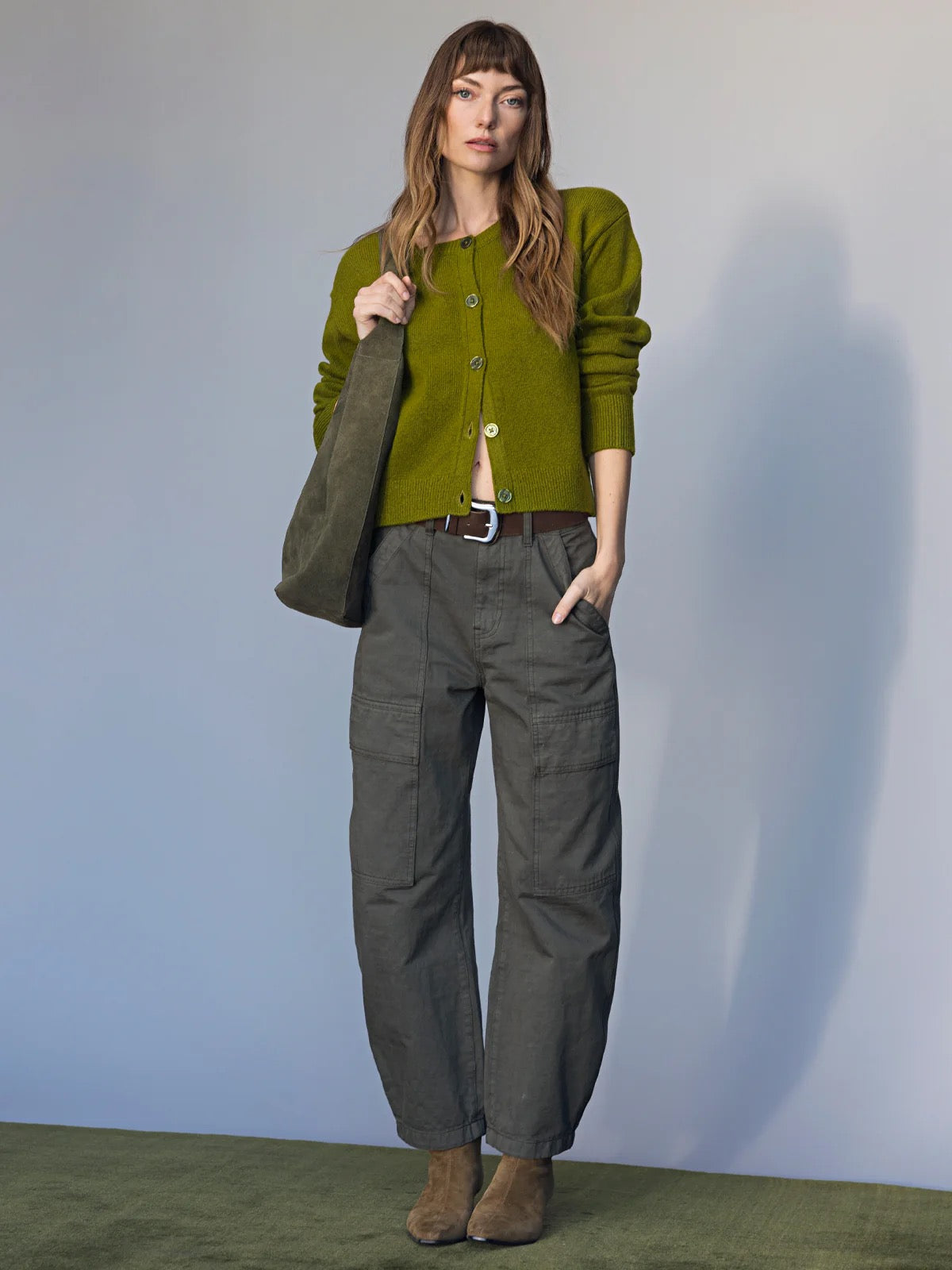 Sanctuary Endless Large Hobo - DARK OLIVE