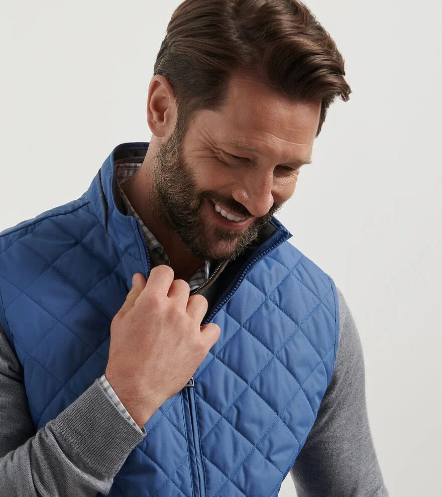 Peter Millar Essex Vest - ASTRAL BLUE