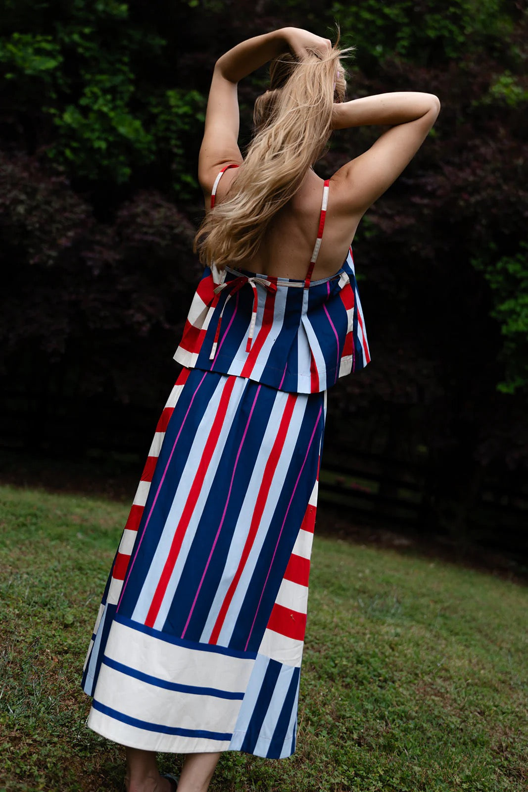Alden Adair Danny Skirt - MARITIME STRIPE