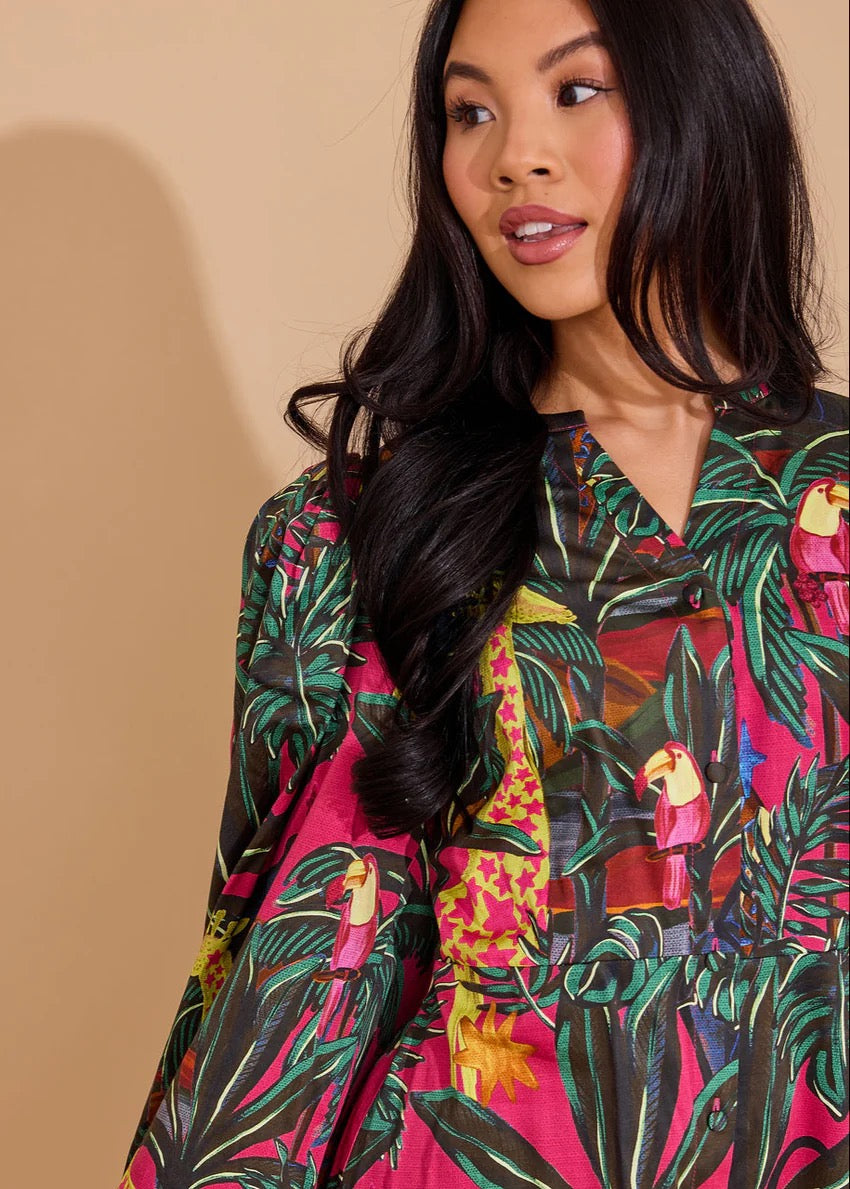 Alden Adair Athena Dress - ANIMAL KINGDOM