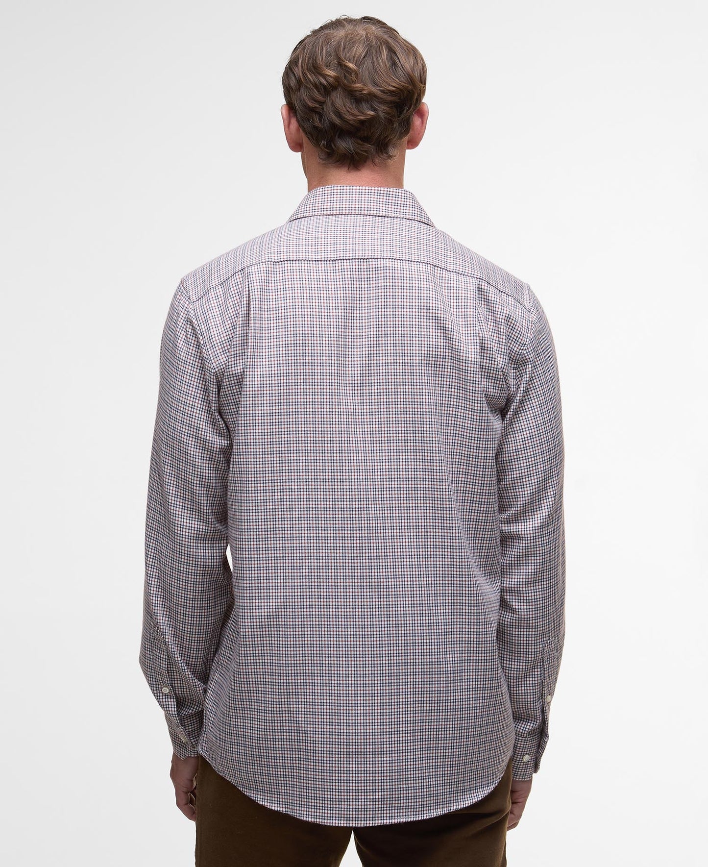 Barbour Fenn Gingham Shirt - FIRED BRICK