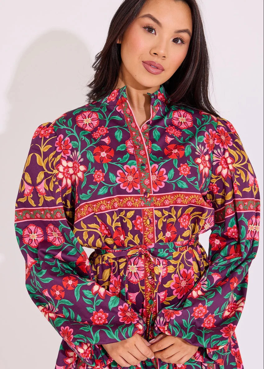 Alden Adair Adele Dress - MEDIEVAL FLORAL