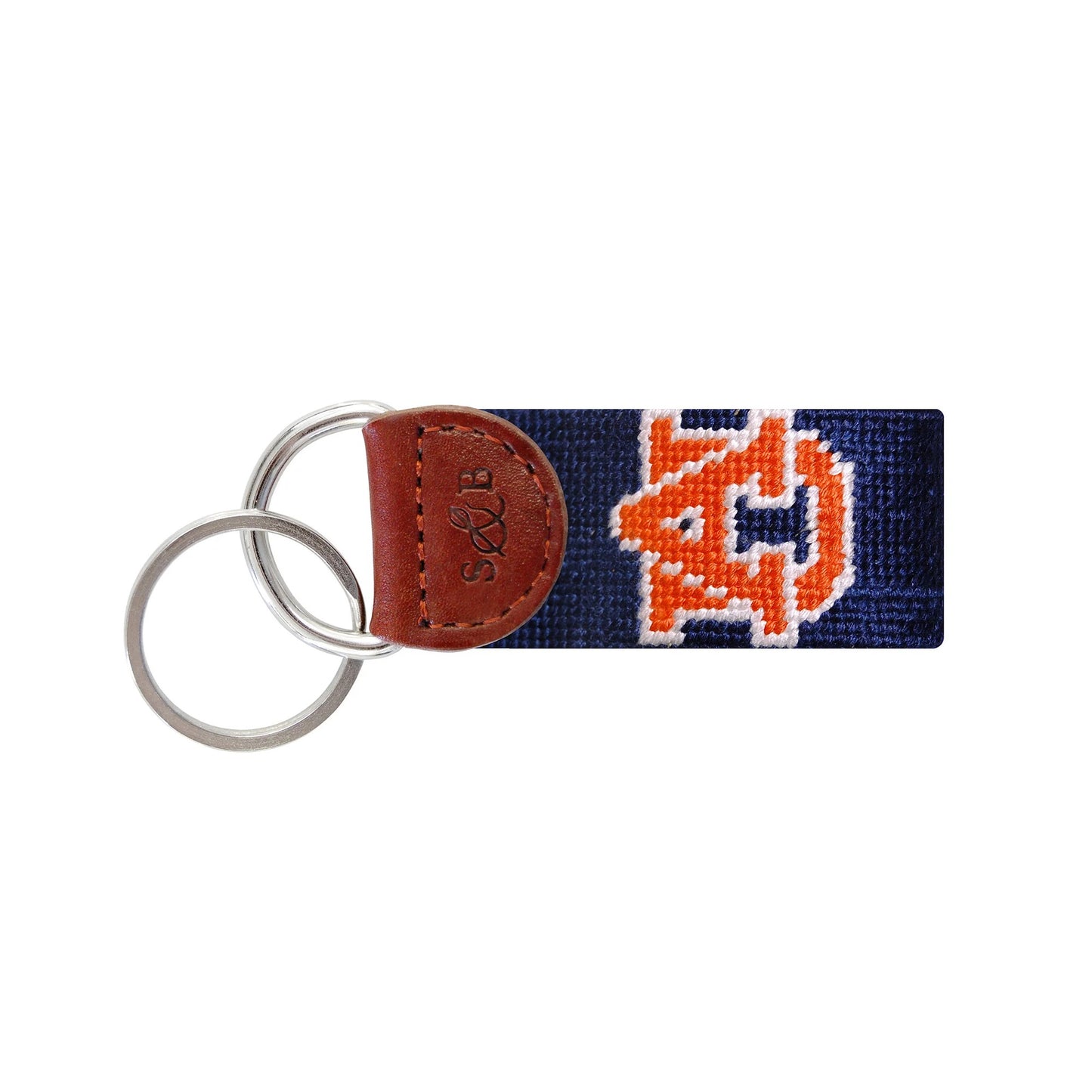 Smathers & Branson Auburn University Key Fob - DARK NAVY
