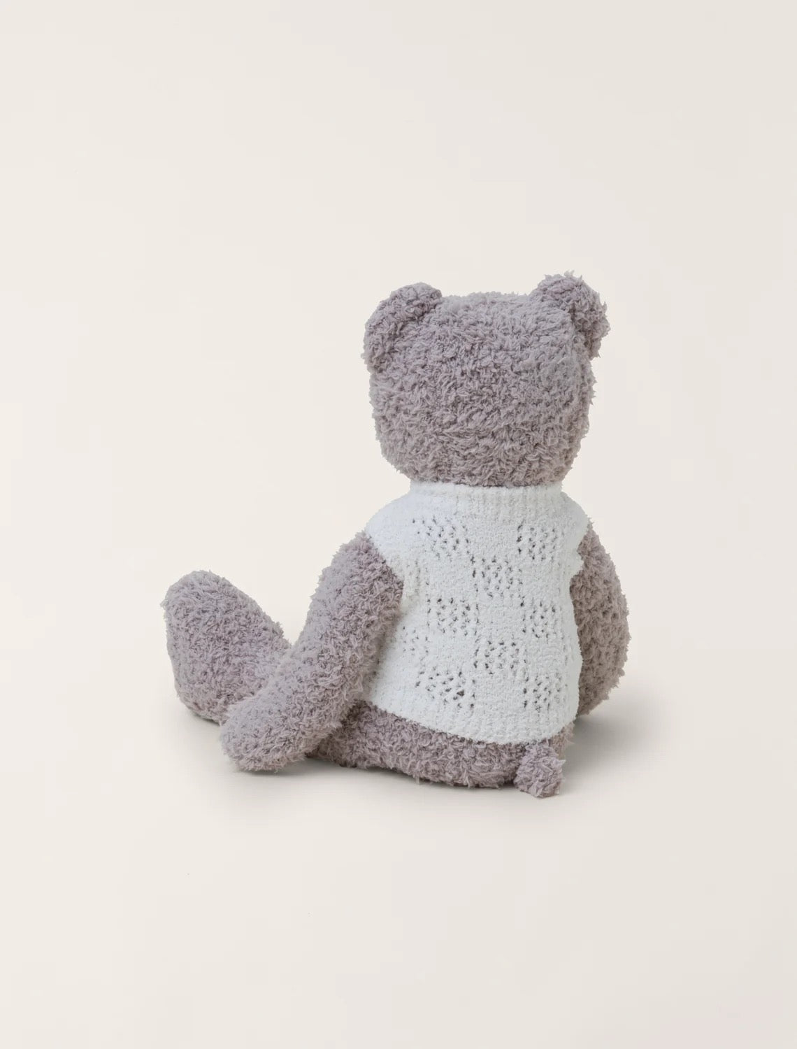 Barefoot Dreams Cozy Chic Bear Buddie w/ Vest - TAUPE/CREAM