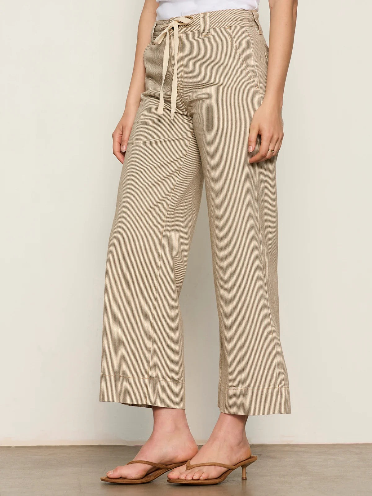 Sanctuary Lily Stripe Cropped Pant - LIDO STRIPE