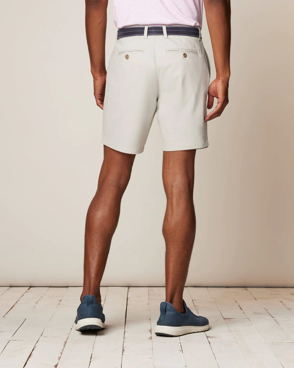 Johnnie-O Jupiter Washed Heather Shorts - SEAL