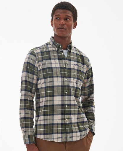 Barbour Kyeloch Tailored Shirt - FOREST MIST