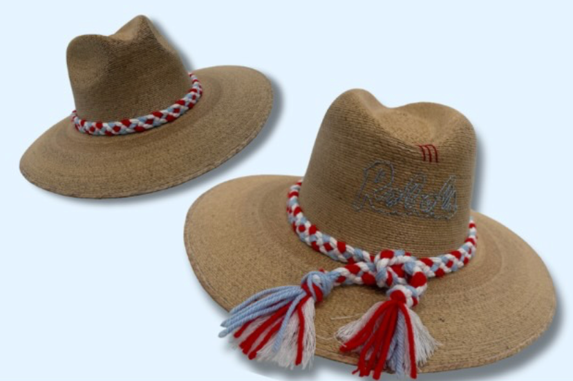 Tipsy Threads Ole Miss Rebels Hat - NATURAL PALM