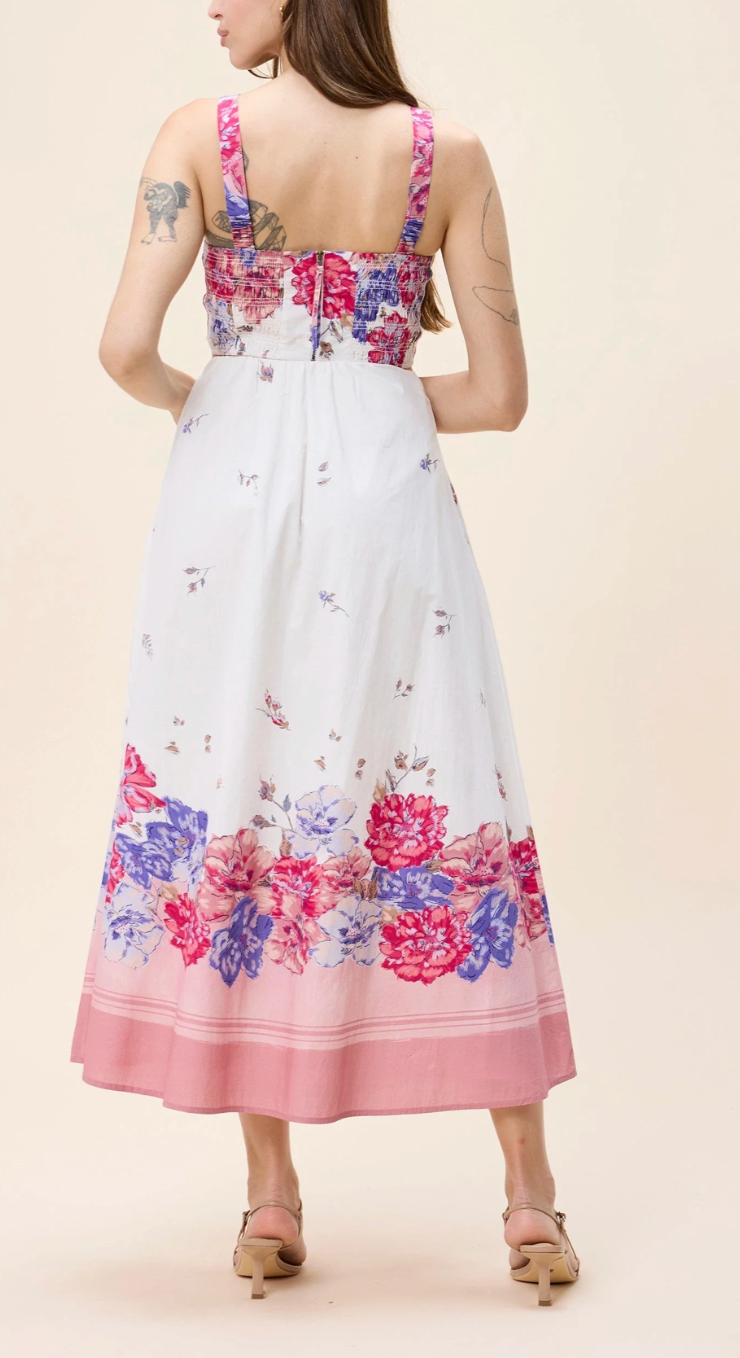 CLE Jenni Top CAMELLIA PRINT