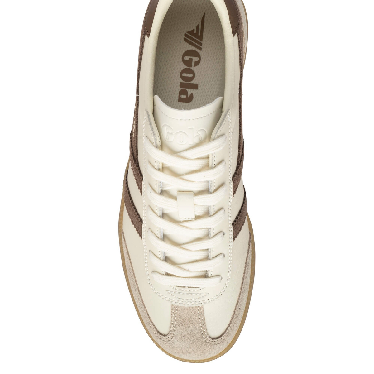 GOLA Viper Leather Sneakers - OFF WHITE/BONE/OTTER/GUM